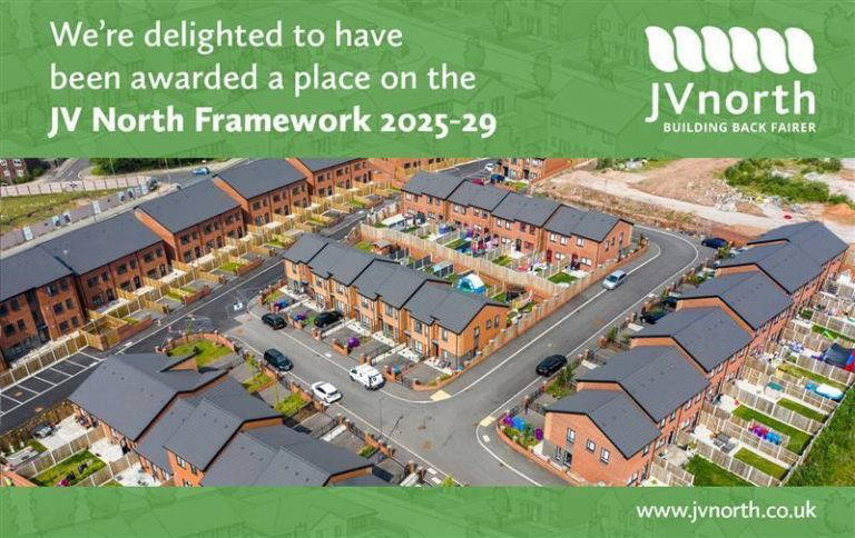 Wilkinson Cowan are proud to join JV North’s £500 million Social Housing Framework